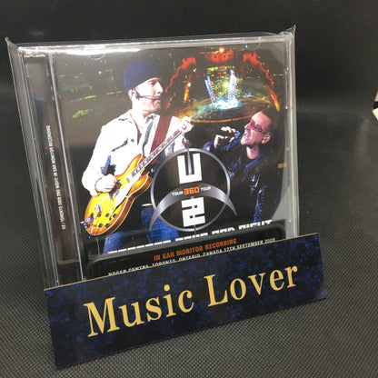 U2 / TORONTO 2009 2ND NIGHT IN EAR MONITOR RECORDING (2CDR)