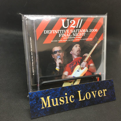 U2 / DEFINITIVE SAITAMA 2006 FINAL NIGHT 2025 REMASTER & REMIX (2CD)
