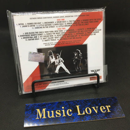 VAN HALEN / BUENOS AIRES 1983 2ND NIGHT SOUNDBOARD (2CD)