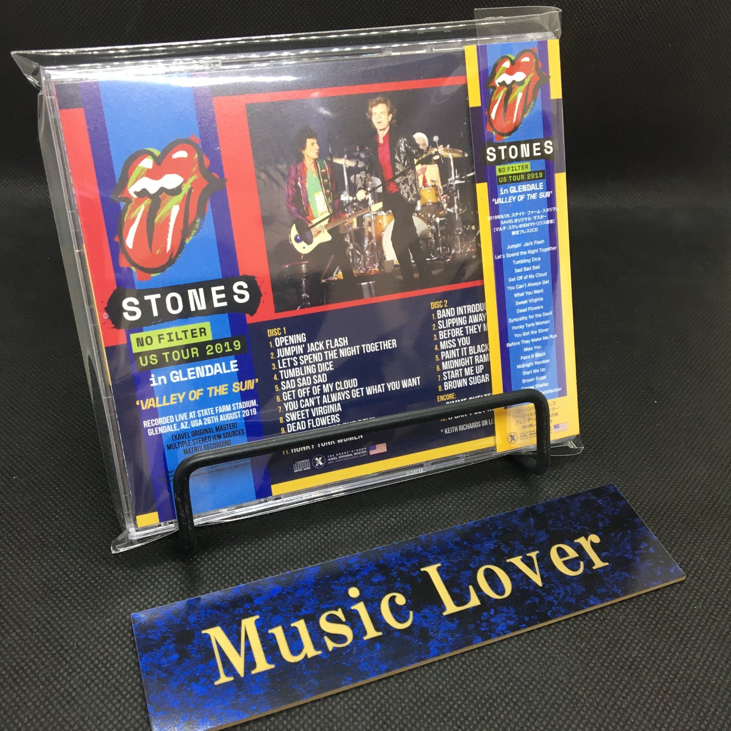 The Rolling Stones / Valley of the Sun No Filter in Glendale XAVEL ORIGINAL MASTER (2CD)