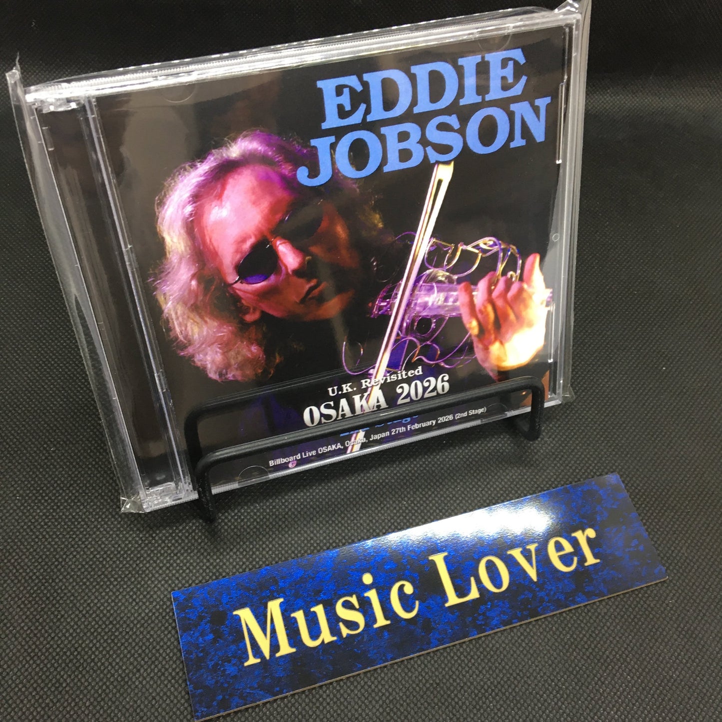 EDDIE JOBSON / U.K. REVISITED OSAKA 2026 2ND STAGE (2CDR)