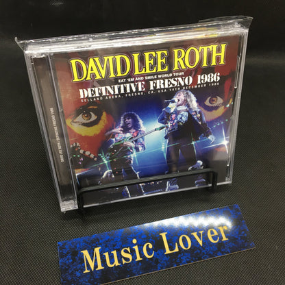 DAVID LEE ROTH / DEFINITIVE FRESNO 1986 (2CD+1DVD)