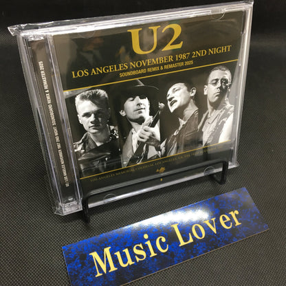 U2 / LOS ANGELES NOVEMBER 1987 2ND NIGHT SOUNDBOARD REMIX & REMASTER 2025 (2CD)