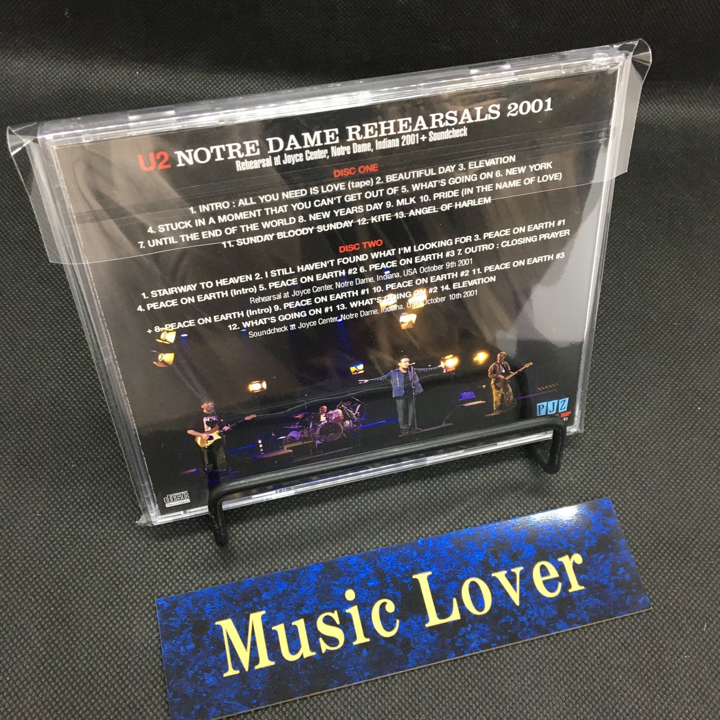 U2 / NOTRE DAME REHEARSALS 2001 (2CDR)