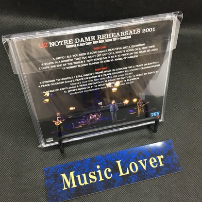 U2 / NOTRE DAME REHEARSALS 2001 (2CDR)