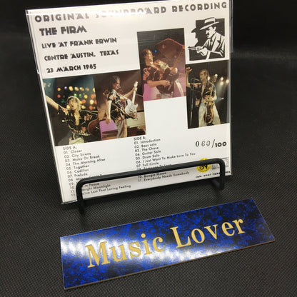 THE FIRM / SMUGGLERS SOUNDBOARD (2CD)