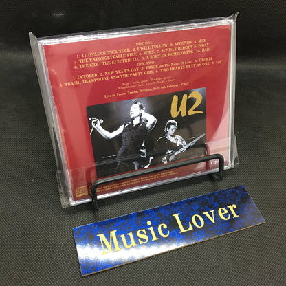 U2 / BOLOGNA 1985 2ND NIGHT (2CDR)