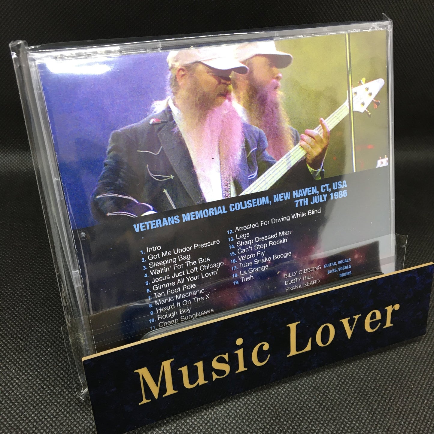 ZZ TOP / NEW HAVEN 1986 (1CDR)