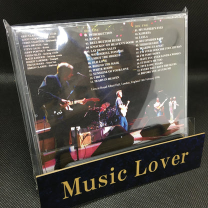 ERIC CLAPTON / ROYAL ALBERT HALL 1996 1ST NIGHT DAT MASTER (2CDR)