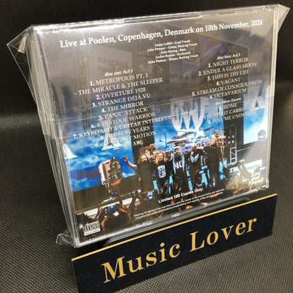 DREAM THEATER / COPENHAGEN 2024 40TH ANNIVESARY TOUR 2024-2025 (3CDR)