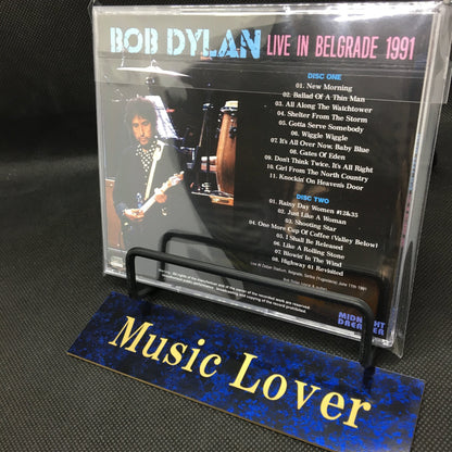 BOB DYLAN / LIVE IN BELGRADE 1991 (2CDR)