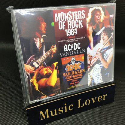 V.A. (AC/DC, VAN HALEN) / MONSTERS OF ROCK 1984 VOL.2 (4CDR+1DVDR)