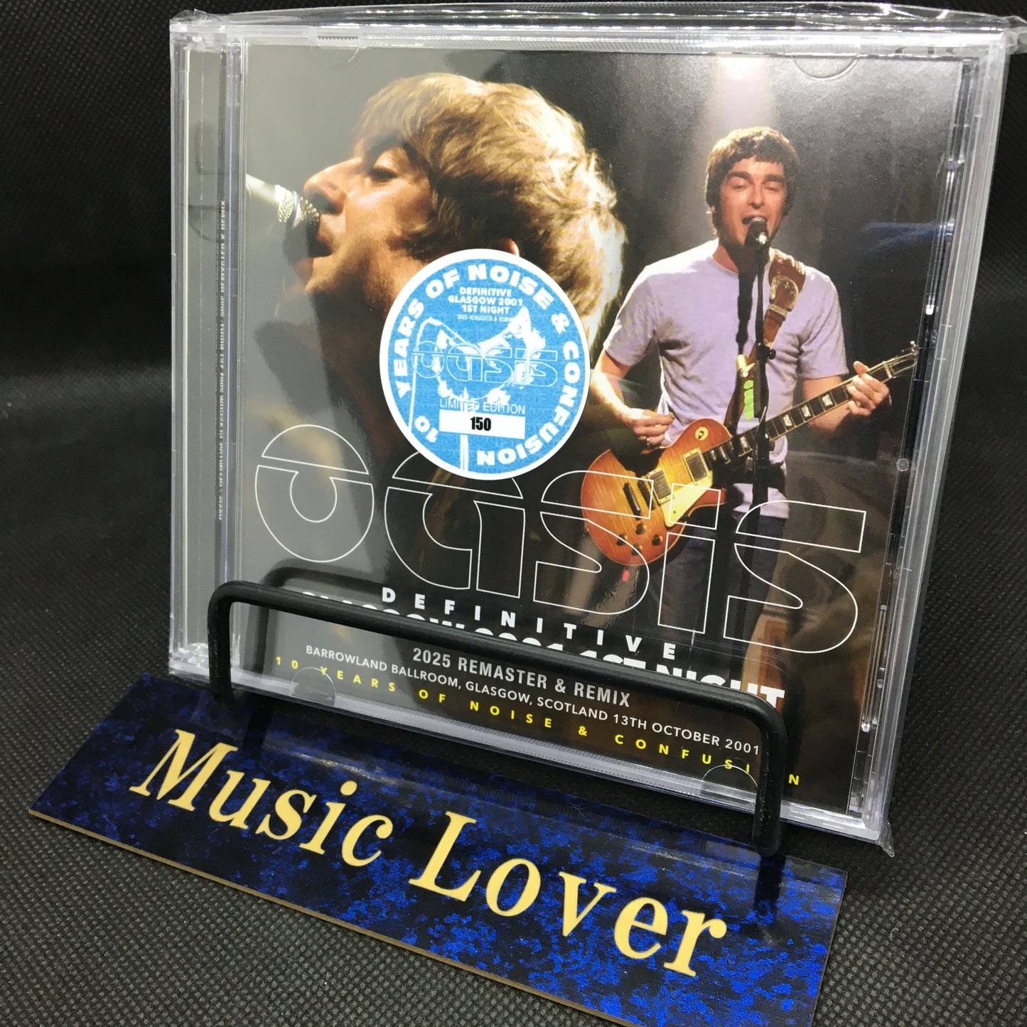 OASIS / DEFINITIVE GLASGOW 2001 1ST NIGHT 2025 REMASTER & REMIX (2CD+1DVDR)