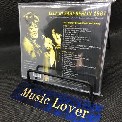 Ella Fitzgerald / Live in East Berlin 1967 STEREO SOUNDBOARD (2CDR)