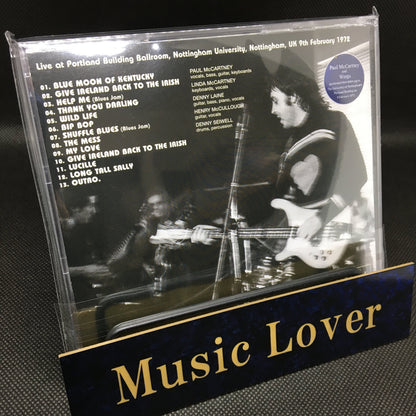 PAUL McCARTNEY & WINGS / FIRST FLIGHT NOTTINGHAM UNIVERSITY 1972 (1CD)