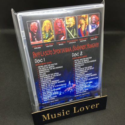 IRON MAIDEN / COMPLETE BUDAPEST 2025 (2DVDR)