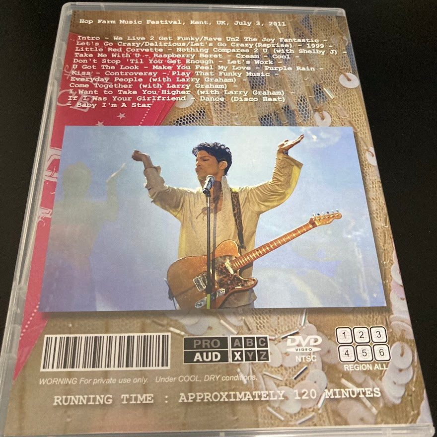 PRINCE / HOP FARM MUSIC FESTIVAL 2011 (1DVDR)