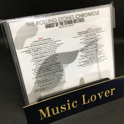 THE ROLLING STONES / CHRONICLE RAREST OF THE STUDIO OUTTAKES UPDATED NEW EDITION 2024 (2CD)