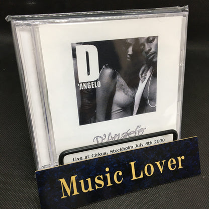 D'Angelo / Live at Cirkus, Stockholm July 8th 2000 (2CDR)