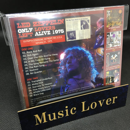 LED ZEPPELIN / 1975 ONLY LOVERS LEFT ALIVE (2CD)