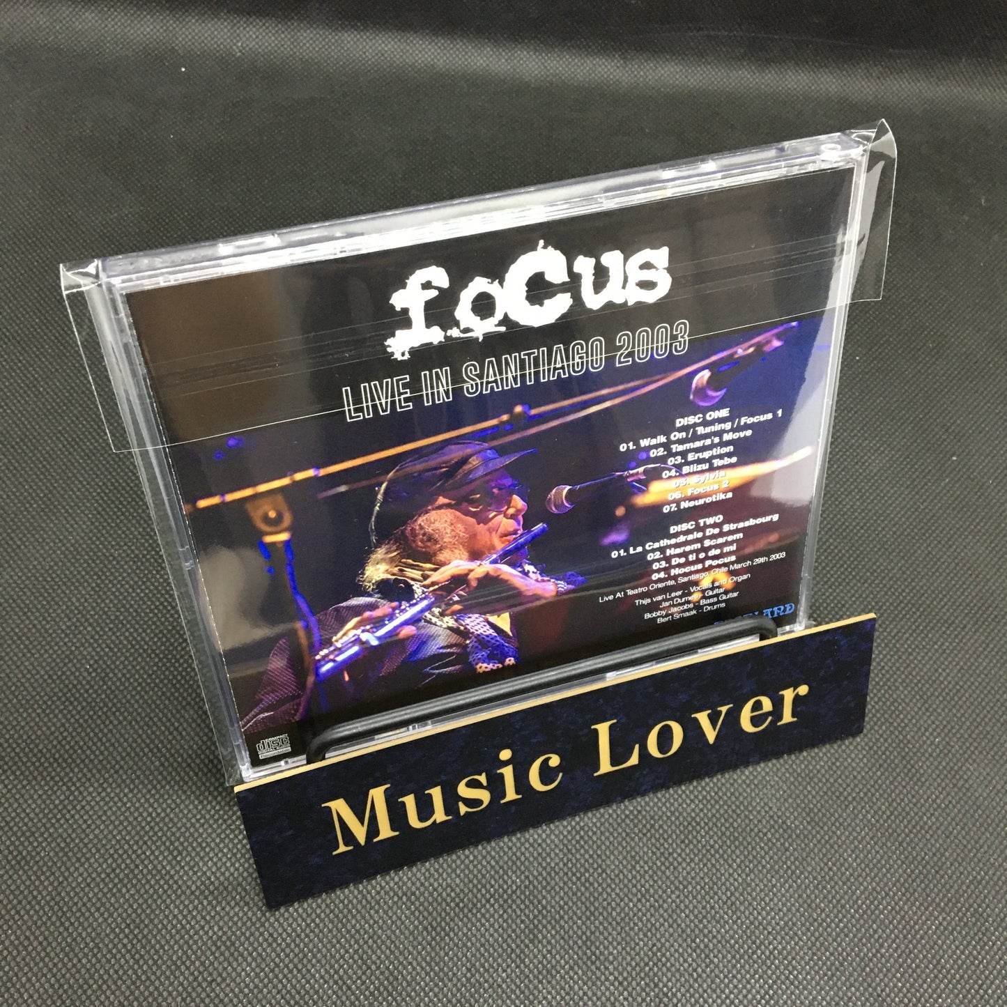FOCUS / LIVE IN SANTIAGO 2003 Soundboard (2CDR)