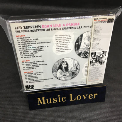 LED ZEPPELIN / BURN LIKE A CANDLE 【3CD】