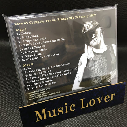 JOHNNY WINTER / PARIS OLYMPIA 1987 (2CDR)