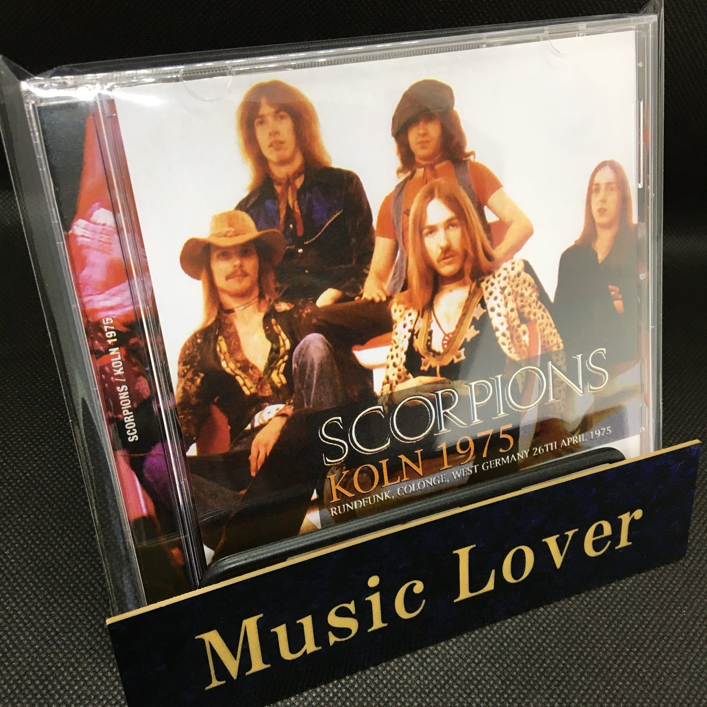 SCORPIONS / KOLN 1975 STEREO SOUNDBOARD (1CDR)