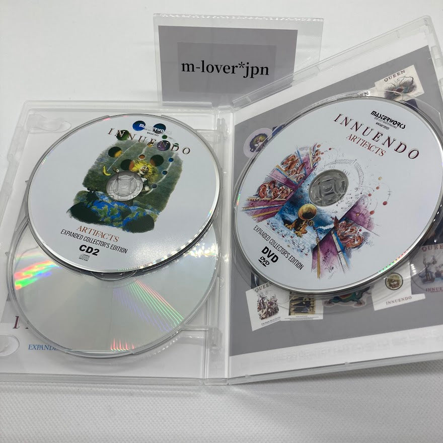 QUEEN / INNUENDO ARTIFACTS �• EXTRACTS EXPANDED COLLECTOR'S EDITION (4CD+3DVD)