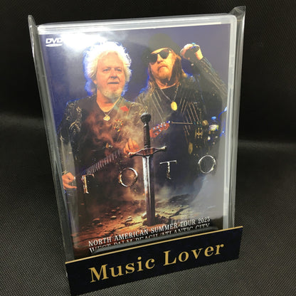 TOTO / NORTH AMERICAN SUMMER TOUR 2025 WEST PALM BEACH ATLANTIC CITY (2DVDR)