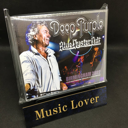DEEP PURPLE , BLUE OYSTER CULT / BIRMINGHAM 2022 (3CDR)