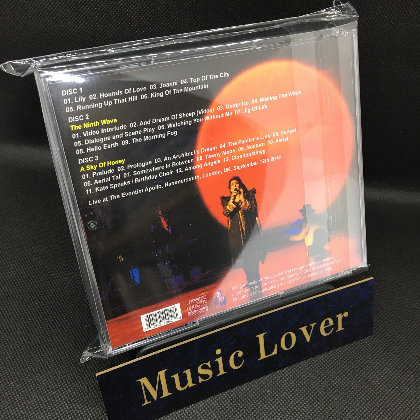 KATE BUSH / BEFORE THE DAWN EVENTIM APOLLO 11ST NIGHT (3CDR)