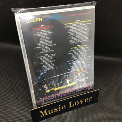 QUEEN / MORE LIVE MAGIC & ANOTHER LIVE MAGIC (4CD+4DVD)