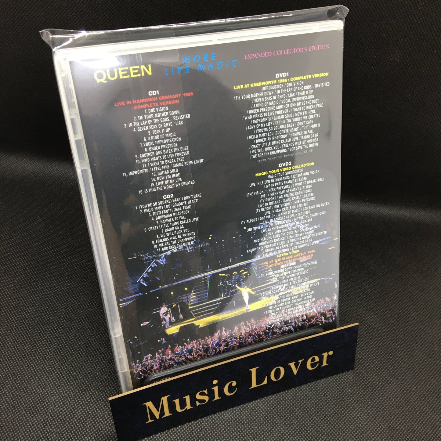 QUEEN / EXPANDED COLLECTOR'S EDITION Complete 22 Set (44CD+28DVD) Some R discs