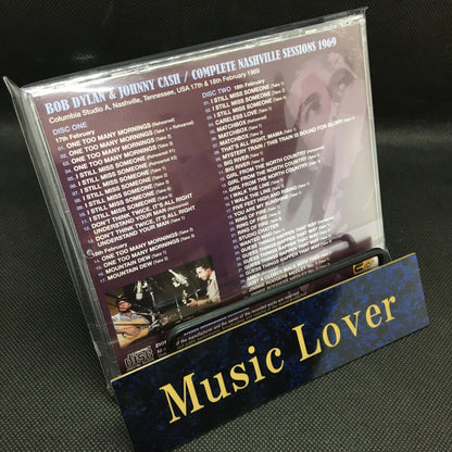 BOB DYLAN & JOHNNY CASH / COMPLETE NASHVILLE SESSIONS 1969 (2CD)