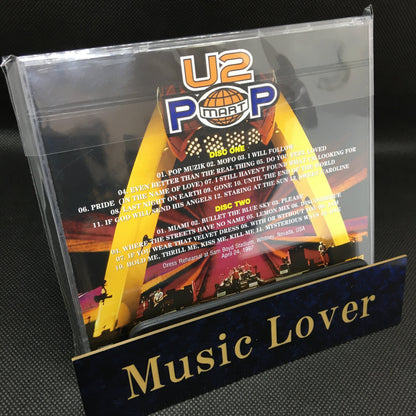U2 / POPMART TOUR DRESS REHEARSAL 1997 SOUNDBOARD (2CDR)