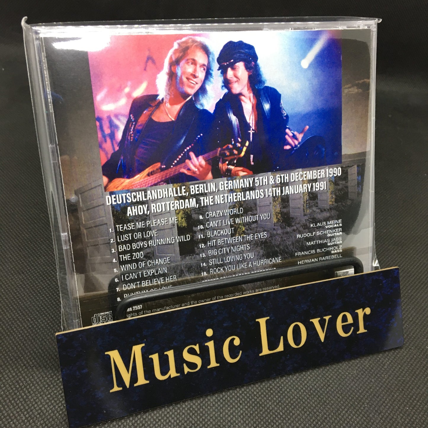 SCORPIONS / CAPTURED LIVE 1991 SOUNDBOARD (1CDR)
