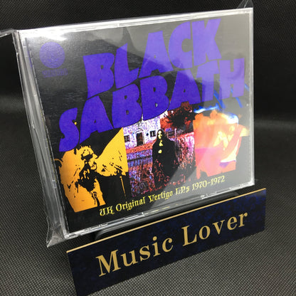 BLACK SABBATH / UK ORIGINAL VERTIGO LPs 1970-1972 (4CDR)