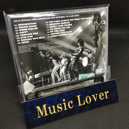 THE ROLLING STONES / BERN 1973 2ND NIGHT LATE SHOW with New Artworks & Label Designs (1CD)