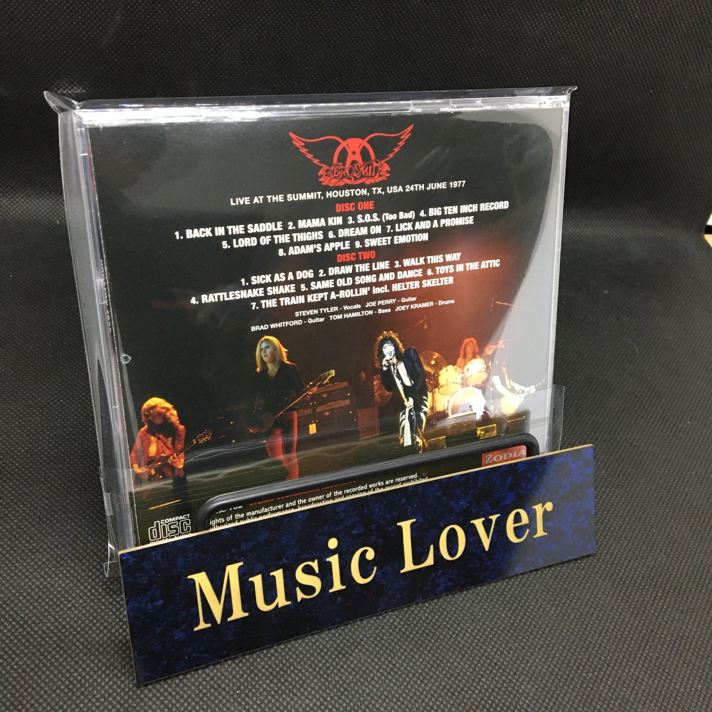 AEROSMITH / HOUSTON 1977 SOUNDBOARD MASTER (2CD)