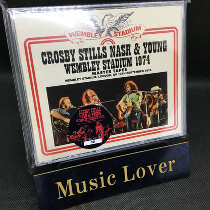 CROSBY, STILLS, NASH & YOUNG / WEMBLEY STADIUM 1974 MASTER TAPES (3CD)