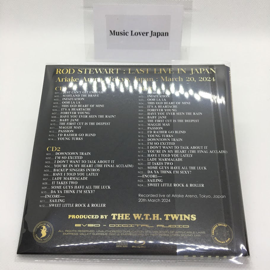 ROD STEWART / LAST LIVE IN JAPAN (2CD+1BDR)