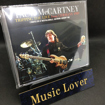 PAUL McCARTNEY / TRIPPING THE LIVE FROM GERMANY 1989 (4CDR)