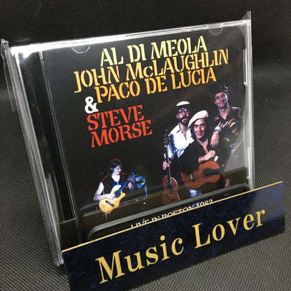 AL DI MEOLA, JOHN McLAUGHLIN, PACO DE LUCIA & STEVE MORSE / LIVE IN BOSTON 1983 (2CDR)