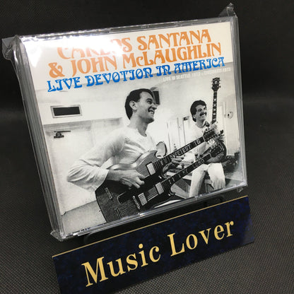 CARLOS SANTANA & JOHN McLAUGHLIN / LIVE DEVOTION IN AMERICA (4CDR)
