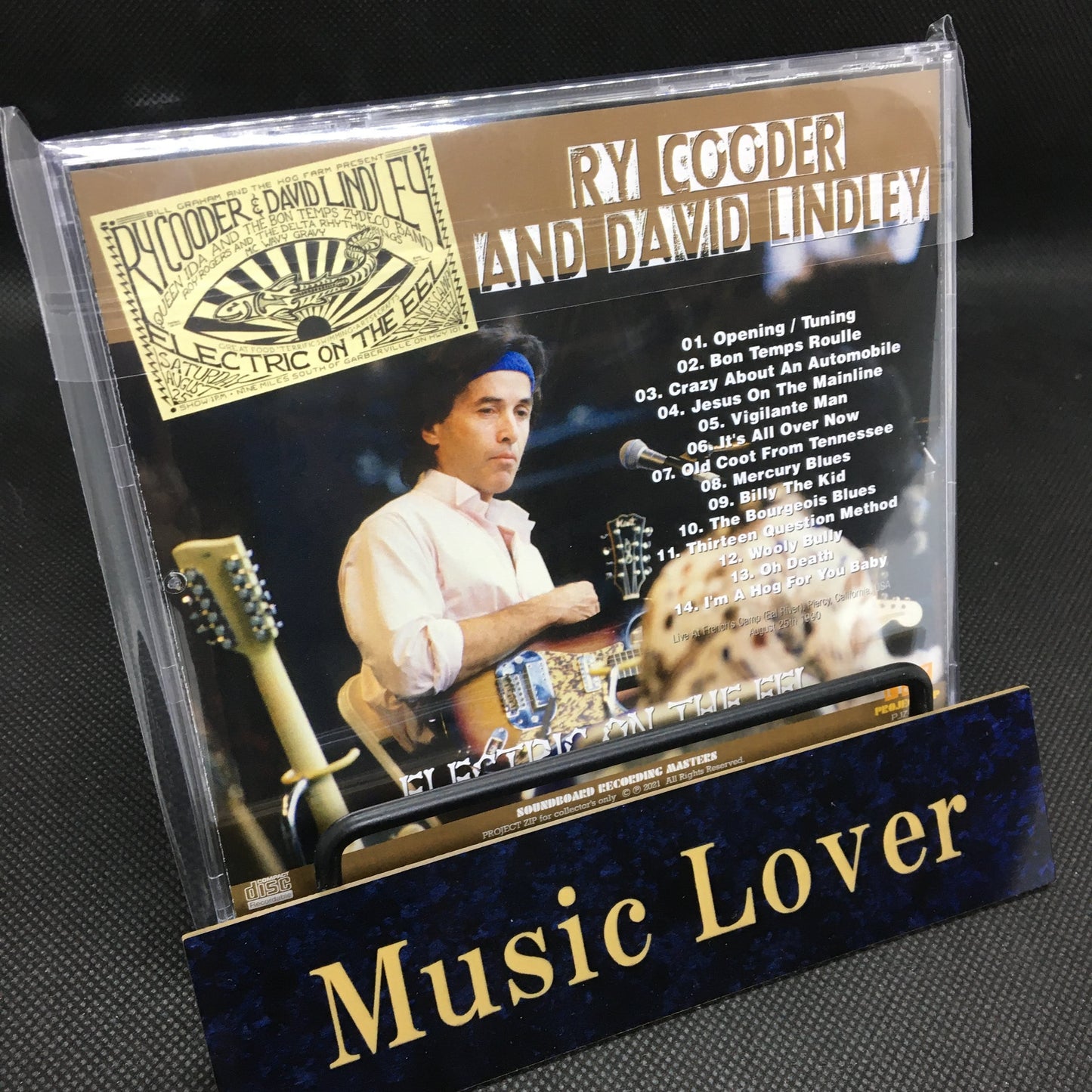 RY COODER and DAVID LINDLEY / ELECTRIC ON THE EEL SOUNDBOARD (1CDR)