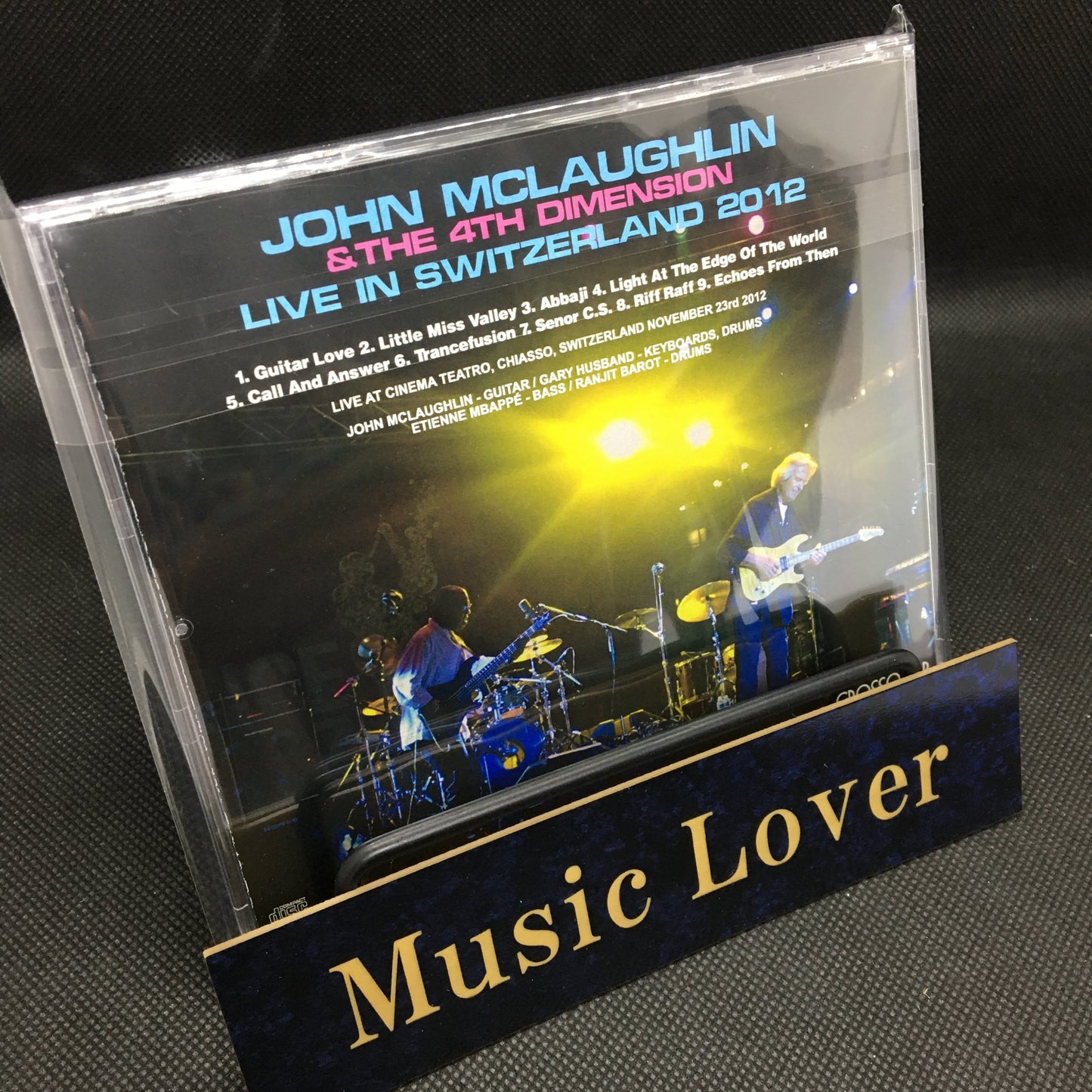 JOHN McLAUGHLIN & THE 4TH DIMENSION / LIVE IN SWITZERLAND 2012 (1CDR)