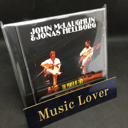 JOHN McLAUGHLIN & JONAS HELLBORG / THE POWER OF TWO SAALFELDON JAZZ FESTIVAL 1985 SOUNDBOARD (1CDR)