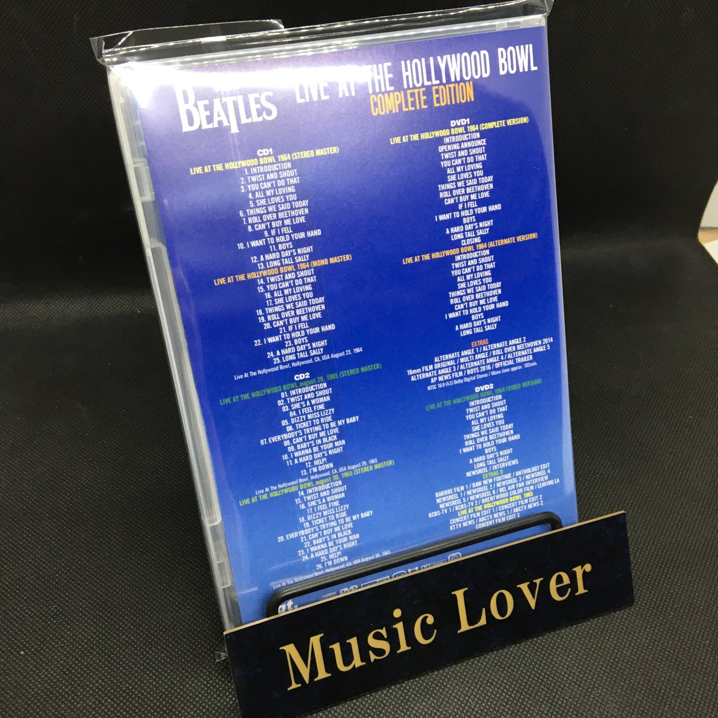 The Beatles Live At The Hollywood Bowl Complete Edition 2CD 2DVD Set Music
