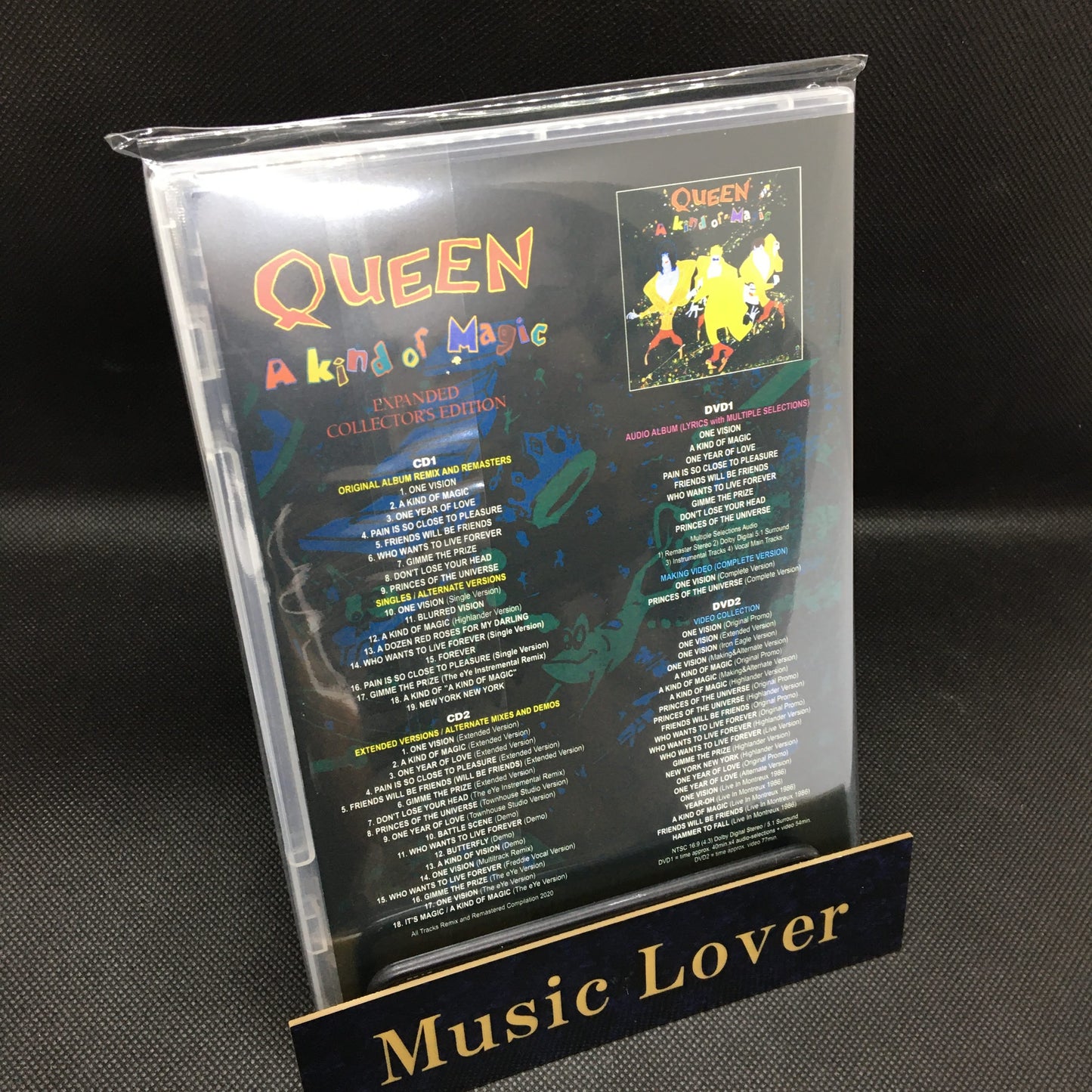 QUEEN / EXPANDED COLLECTOR'S EDITION Complete 22 Set (44CD+28DVD) Some R discs